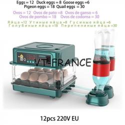 Incubateur Oeuf Automatique Pro, Modele: 12 Oeufs