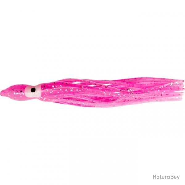 Leurre mer monts Daiwa Octopus - Par 6 - Pink Clear / 9 cm
