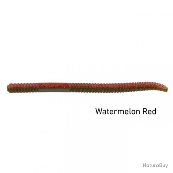 Leurre souple Daiwa Prorex Skinny Worm - 10 cm Watermelon - Watermelon Red
