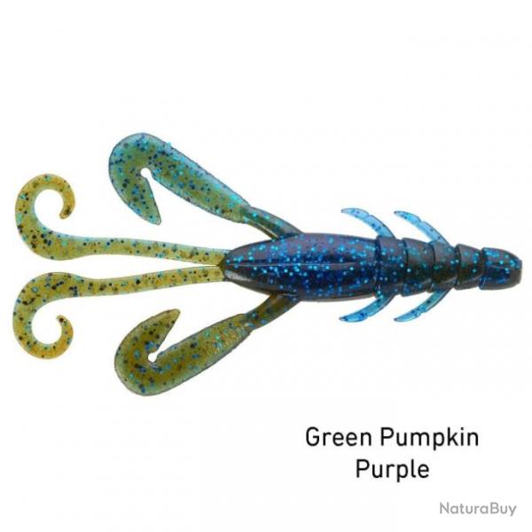 Leurre souple Daiwa Prorex Craw - Green Pumpkin Purple / 9.5 cm / 6 g