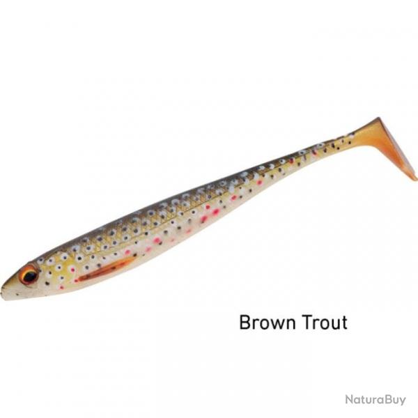 Leurre souple Daiwa Prorex Duckfin Shad - Par 5 - Brown Trout / 13 cm / 12 g