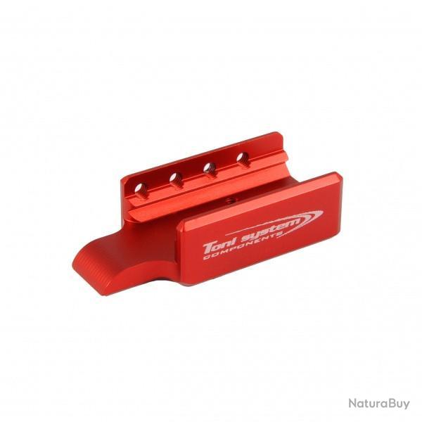 Contrepoids aluminium pour Glock 17-22-24-31-34-35 - Rouge - TONI SYSTEM