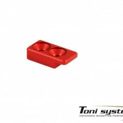 Bouton de déblocage de chargeur majoré pour Glock gen.4 - Rouge - TONI SYSTEM