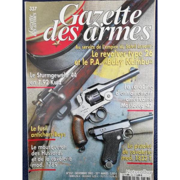 GAZETTE DES ARMES N 337