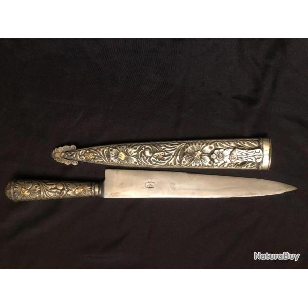 couteau argentin de gaucho JU-CA tandil ornate 48cm