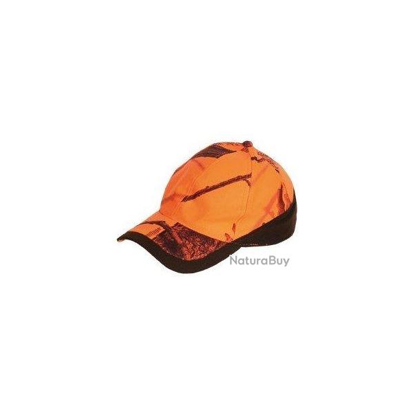 Casquette enfant camouflage orange Somlys