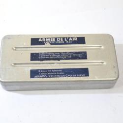 Boite x1 vide ration de secours Armée de l'air IN.63 1963. France