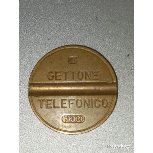 jeton de tlphone payant vintage Rare IPM Italian gettone telefonico 7603