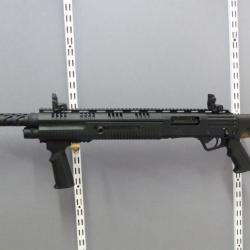 Fusil à rép(10 coups) double canon Hunt Group Arms MH12 ; 12/76 bille acier (1€ sans réserve) #T335