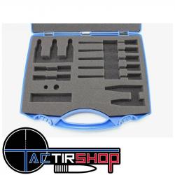 Mallette de rangement pour outils de préparation d'étuis K&M shooting