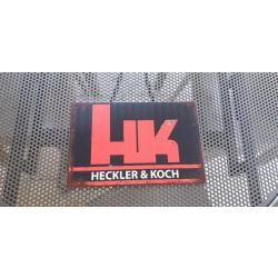 Plaque décorative HK ( Heckler & Hock ) NEUF