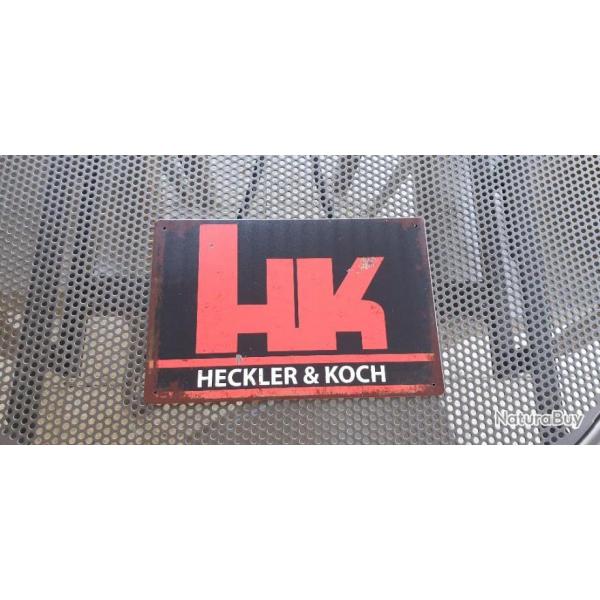 Plaque dcorative HK ( Heckler & Hock ) NEUF