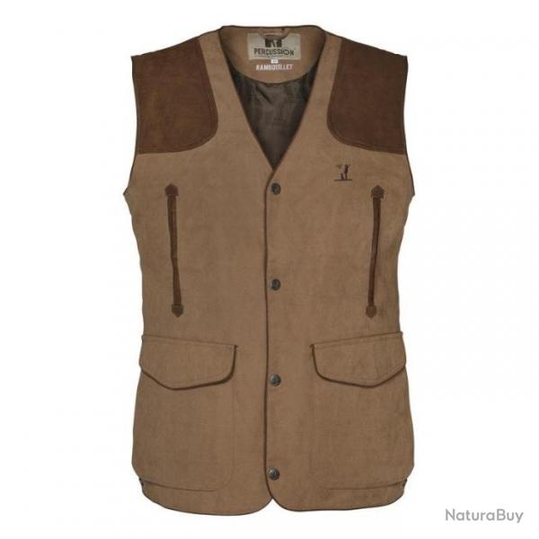 Gilet Percussion Rambouillet Marron - TAILLE S