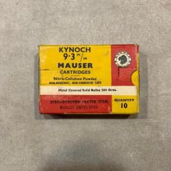 Boites de Munition de collection KYNOCH - 9,3x62 Mauser
