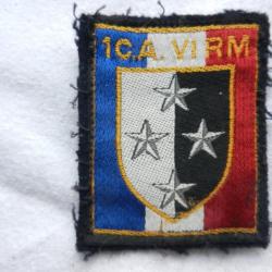 insigne  badge de bras militaire régimentaire français