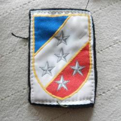 insigne badge en tissus militaire régimentaire