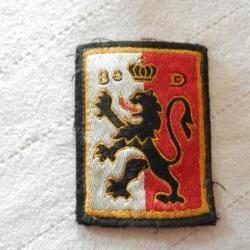 insigne tissu militaire régimentaire 8° division