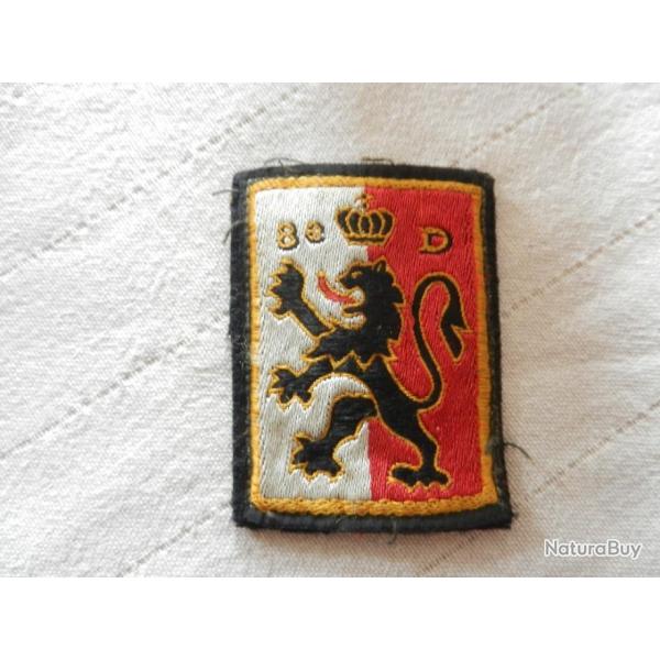 insigne tissu militaire rgimentaire 8 division