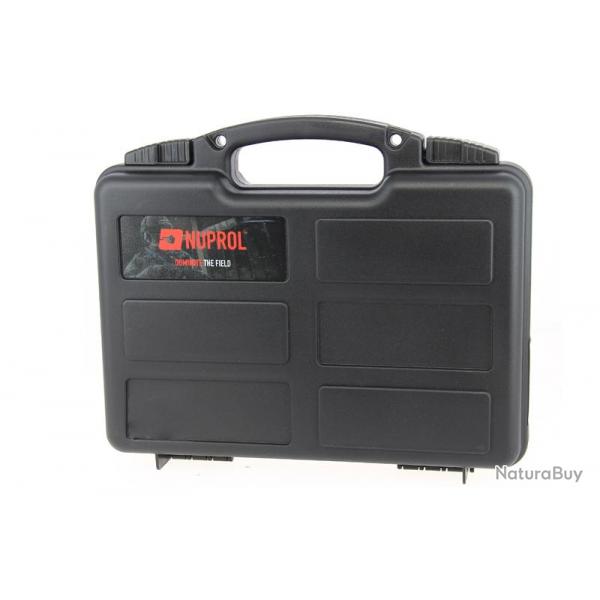 Mallette mousse prdcoupe 31 x 25 x 8 Noir Nuprol