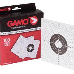 100 Cibles Carton 14x14 Gamo