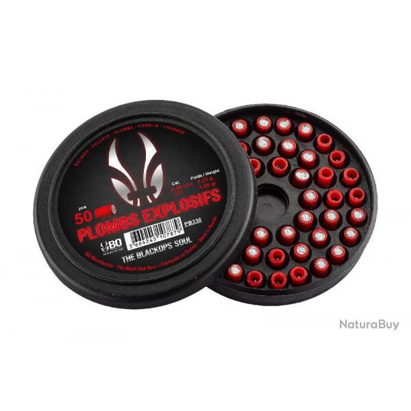 Plombs Explosifs The Black Ops Soul tte plate 4.5mm