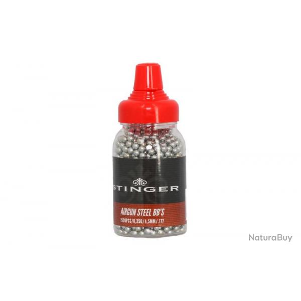 1500 billes d'acier 4.5mm Stinger