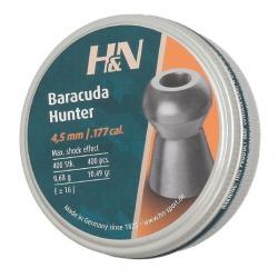 Plombs H&N BARACUDA HUNTER 4,5mm par 400