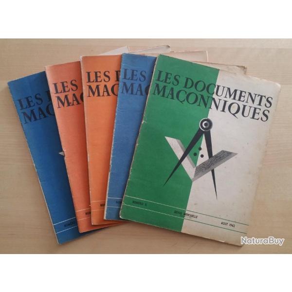 Franc-Maonnerie - Les Documents Maonniques - Anne 1942