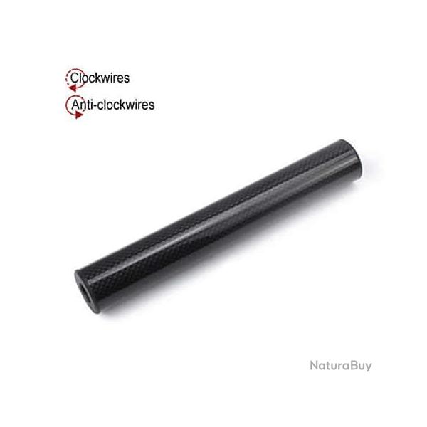Silencieux 290x40mm Carbone (King Arms)