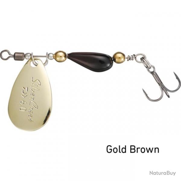 Cuillre Tournante Daiwa Silvercreek Spinner - Par 20 - Gold Brown / 3 g