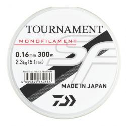 Nylon Daiwa Tournament Sf - 300 m / 0.18 mm / Gris clair