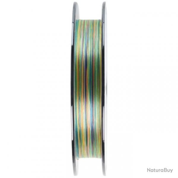 Tresse Daiwa Emeraldas Durasensor 8 Braid +Si 2 - Multicolore - 150 m - 0.05 mm
