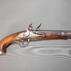 Pistolet réglemenatire modèle 1763-66 de cavalerie 3ème type - Révolution / 1er Empire - BE