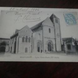 CP  dpt  45  BEAUGENCY EGLISE NOTRE DAME