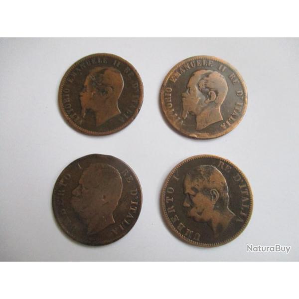 Lot de 4 pices Italie