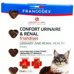 Friandise chats confort urinaire et rénal.