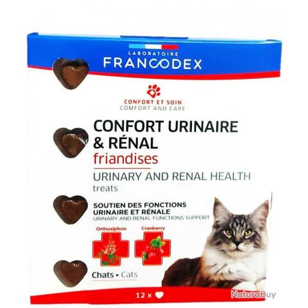 Friandise chats confort urinaire et rnal