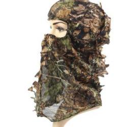 Cagoule Ghillie de chasse Camouflage forêt
