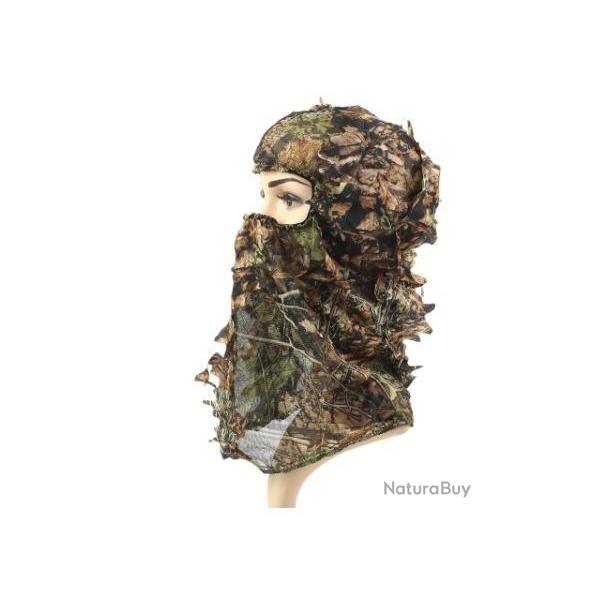 Cagoule Ghillie de chasse Camouflage fort