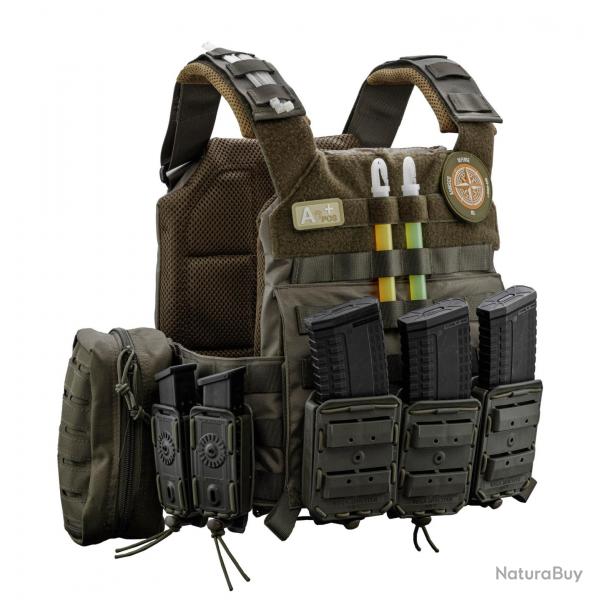 Porte-plaques BSST C-1 MOLLE standard Od Green