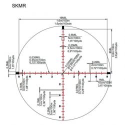Lunette de visée Kahles K525i DLR - 5-25x56 - SKMR / Droite