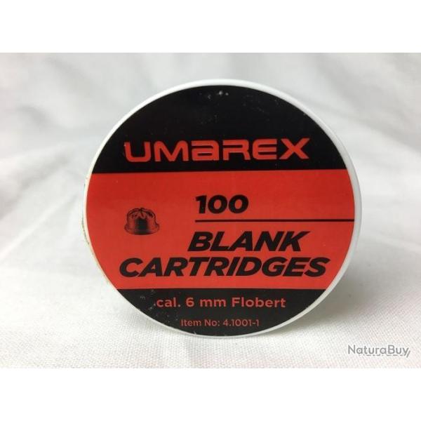 Cartouches  blanc UMAREX - cal. 6mm Flobert - boite de 100