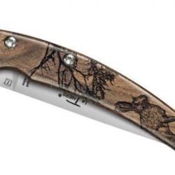 COUTEAU LE THIERS DOZORME ANIMALIS LIEVRE INOX