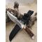 petites annonces chasse pêche : ***Poignard de chasse Columbia manche Bois lame super tranchante 17.5cm totale 30.5 cm REF SA78