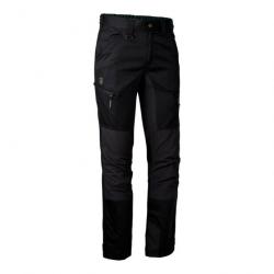 Pantalon Extensible Rogaland noir avec contraste Deerhunter