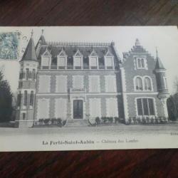 CP  dpt  45 LA FERTE SAINT AUBIN  CHATEAU DES LANDES