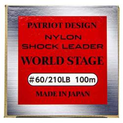 Patriot Design Nylon Shock Leader World Stage 210lb