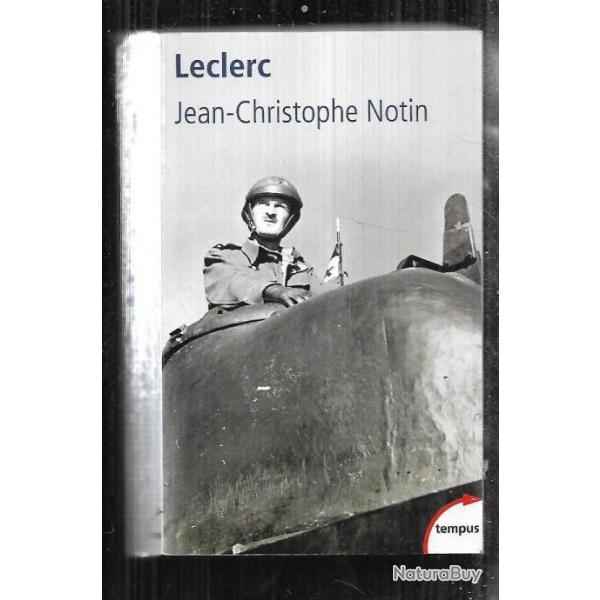 leclerc de jean-christophe notin  2 eme DB , france libre format poche