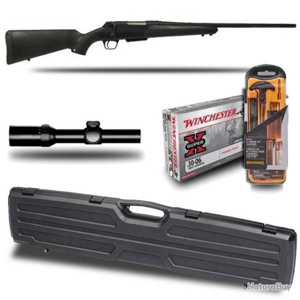Pack Battue : Winchester Xpr + lunette HAWKE FRONTIER 1-6X24 