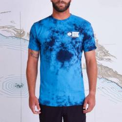 T-Shirt Salty Crew Alpha Tie Dye S/S TEE Bleu S